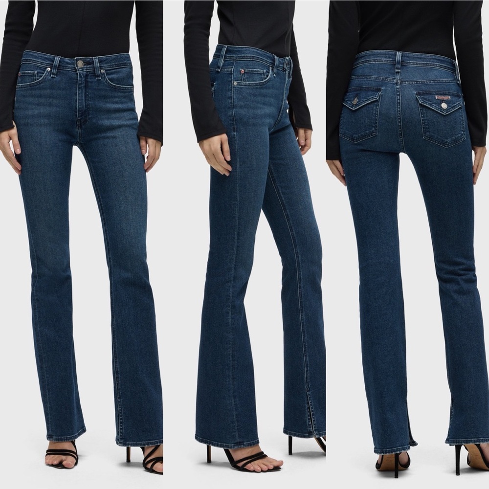 Barbara High-Rise Bootcut w/ Flap Jeans Sz.24 NWT